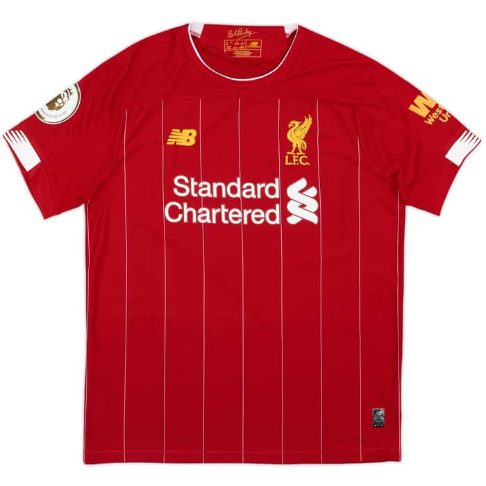 2019-20 Liverpool Home Shirt 19-20 Champions - 7/10 - (M)