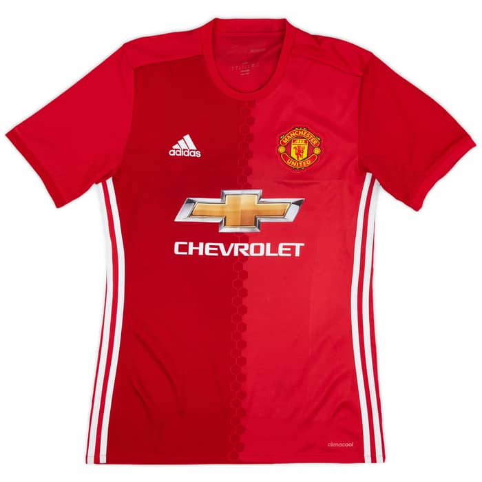 2016-17 Manchester United Home Shirt Ibrahimovic #9 - 8/10 - (S)