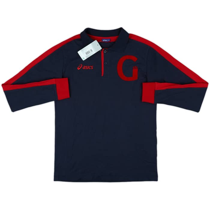 2008-09 Genoa Asics Cotton L/S Tee (M)