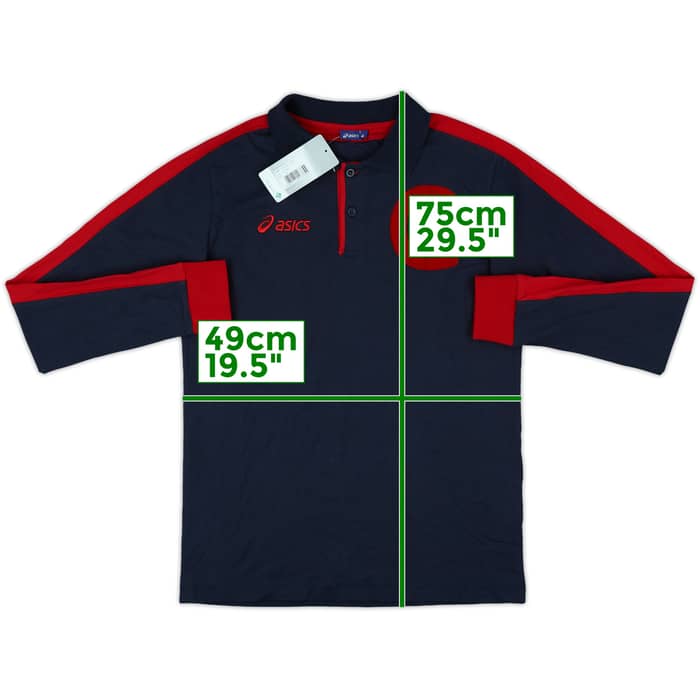 2008-09 Genoa Asics Cotton L/S Tee (M)