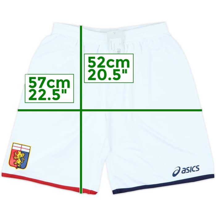 2011-12 Genoa Away Shorts (L)