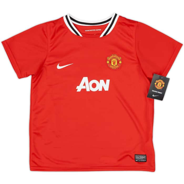 2011-12 Manchester United Home Full Kit Nani #17 (7-8 Years)
