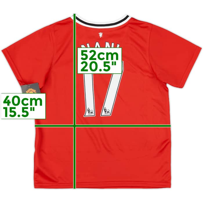 2011-12 Manchester United Home Full Kit Nani #17 (7-8 Years)
