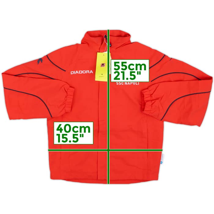 2007-08 Napoli Diadora Track Jacket (S.Boys)