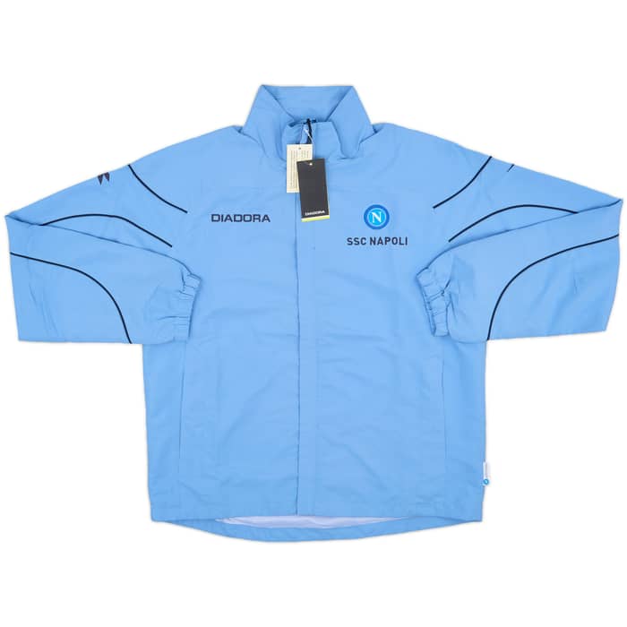 2007-08 Napoli Diadora Full Tracksuit (S)
