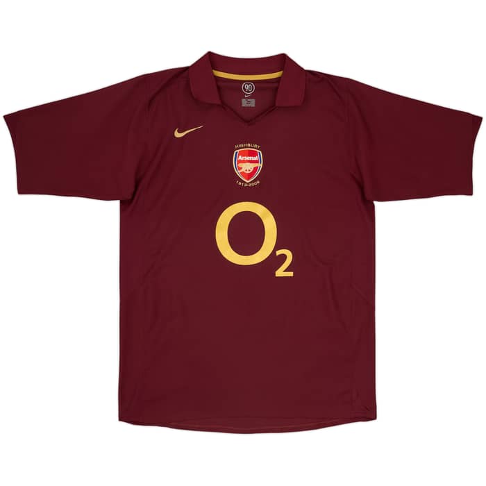 2005-06 Arsenal Home Shirt Henry #14 - 8/10 - (L)