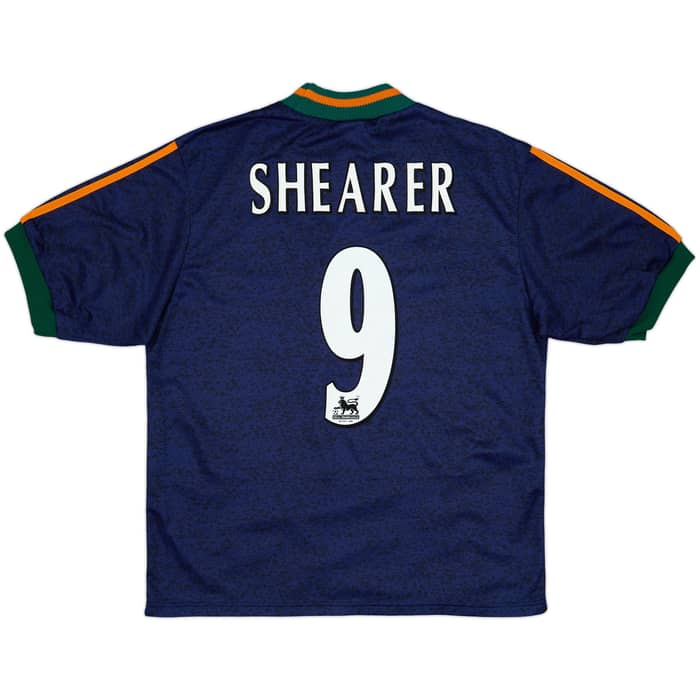 1997-98 Newcastle Away Shirt Shearer #9 - 8/10 - (M)