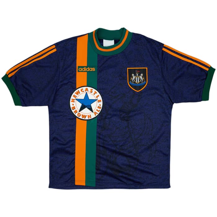 1997-98 Newcastle Away Shirt Shearer #9 - 8/10 - (M)