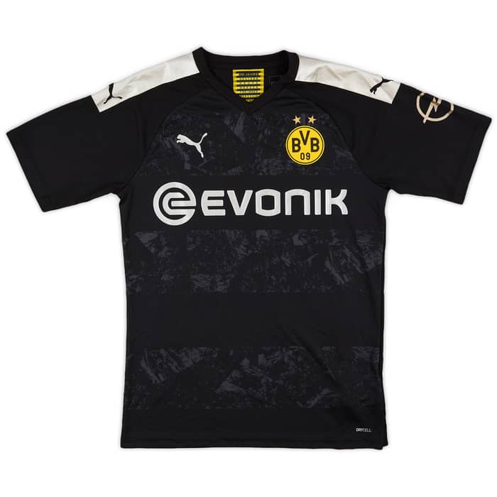 2019-20 Borussia Dortmund Player Issue Away Shirt Morey Bauza #22