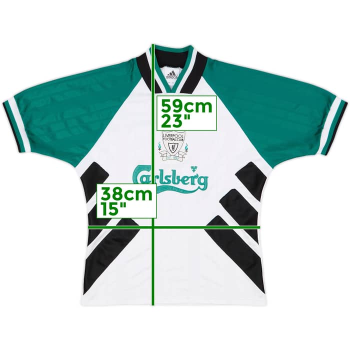 1993-95 Liverpool Away Shirt - 8/10 - (M.Boys)