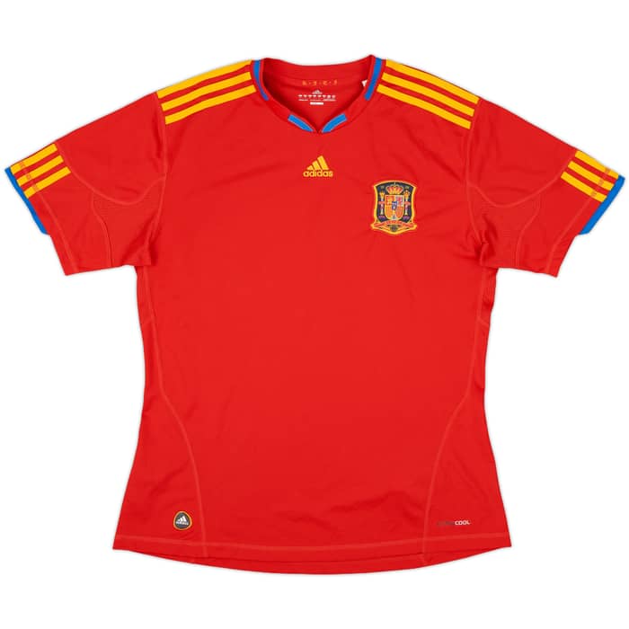2009-10 Spain Home Shirt - 9/10 - (Women's L)