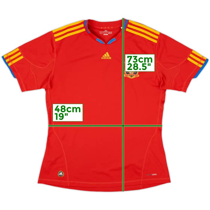 2009-10 Spain Home Shirt - 9/10 - (Women's L)