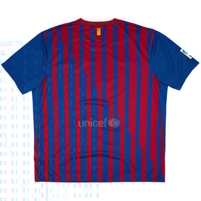 2011-12 Barcelona Home Shirt - 4/10 - (XXL)