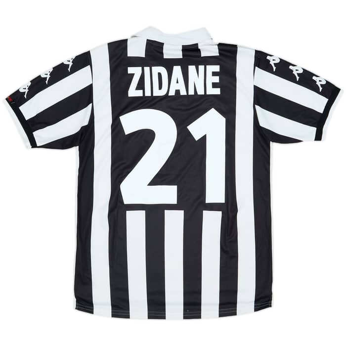 Camiseta de local del Juventus 1999-00 Zidane #21 - 6/10 - (M)