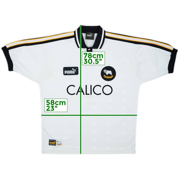 1997-98 Derby County Prototype Home Shirt - 9/10 - (L)