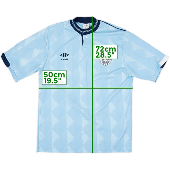 1987-90 England Third Shirt - 9/10 - (L)