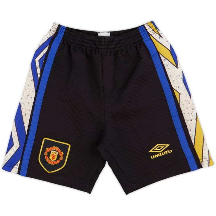 1993-94 Manchester United GK Shirt & Shorts - 6/10 - (L.Boys)