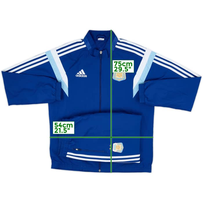 2013-14 Argentina adidas Tracksuit - 8/10 - (M)