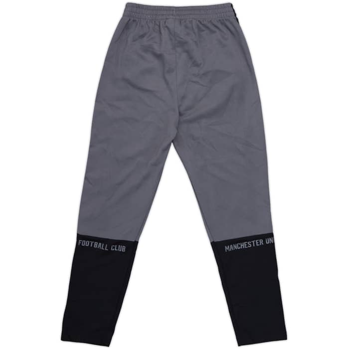 2017-18 Manchester United adidas Track Pants/Bottoms - 9/10 - (M.Boys)
