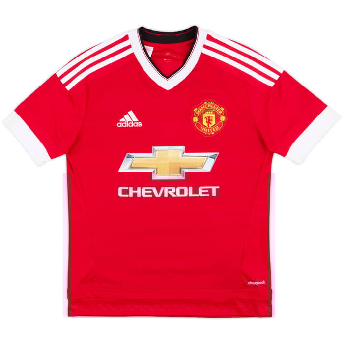 2015-16 Manchester United Home Shirt Rooney #10 - 10/10 - (L.Boys)