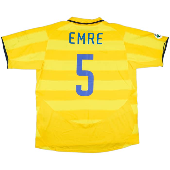 2003-04 Inter Milan Away Shirt Emre #5 - 5/10 - (XXL)