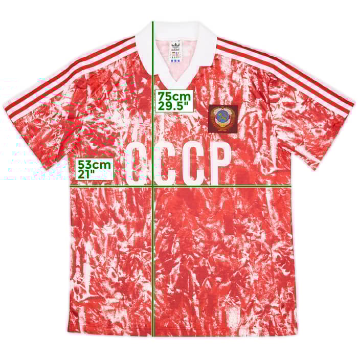 1989-91 Soviet Union Home Shirt - 8/10 - (M)