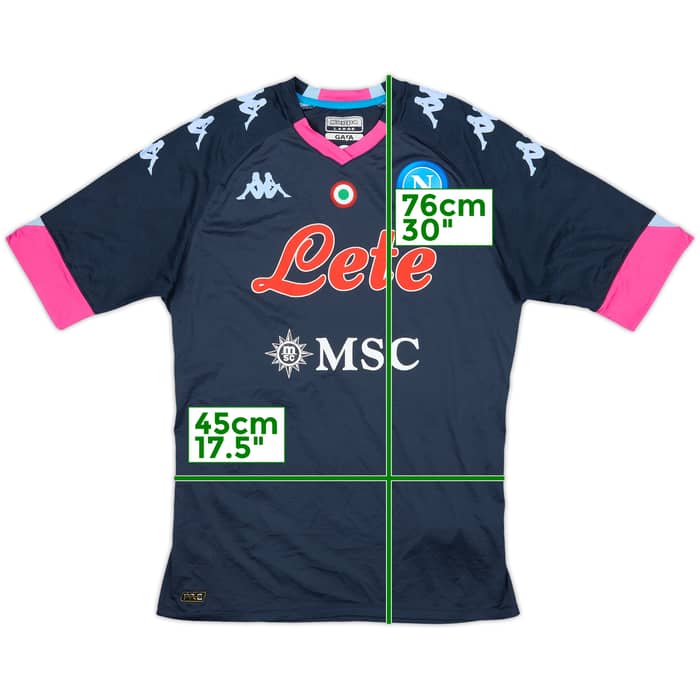2020-21 Napoli Third Shirt - 8/10 - (L)