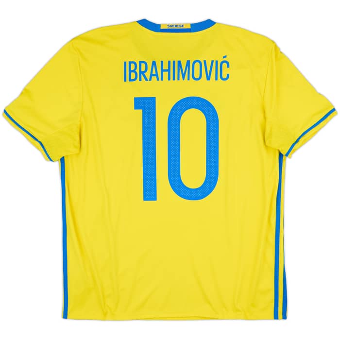 2016-17 Sweden Home Shirt Ibrahimovic #10
