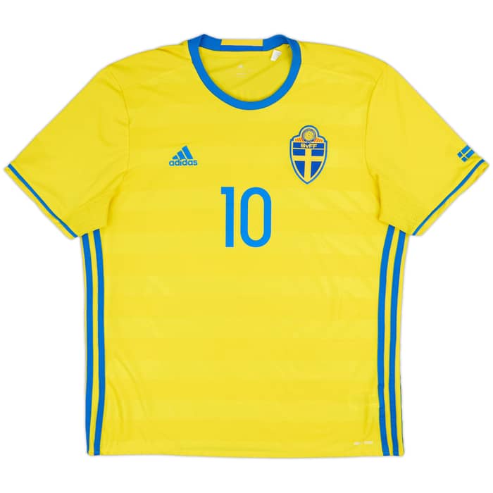 2016-17 Sweden Home Shirt Ibrahimovic #10