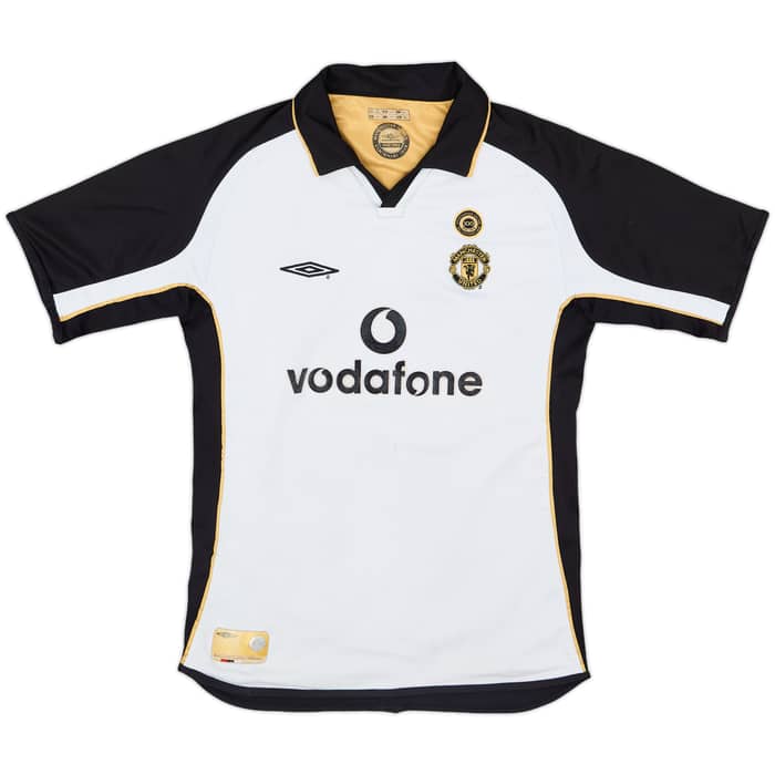 2001-02 Manchester United Centenary Away/Third Shirt - 6/10 - (M.Boys)