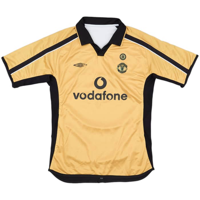 2001-02 Manchester United Centenary Away/Third Shirt - 6/10 - (M.Boys)