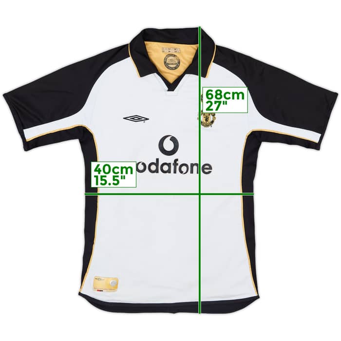 2001-02 Manchester United Centenary Away/Third Shirt - 6/10 - (M.Boys)