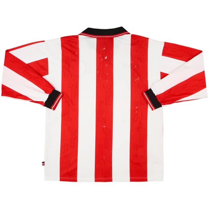 1997-99 Southampton Home L/S Shirt - 4/10 - (XL)