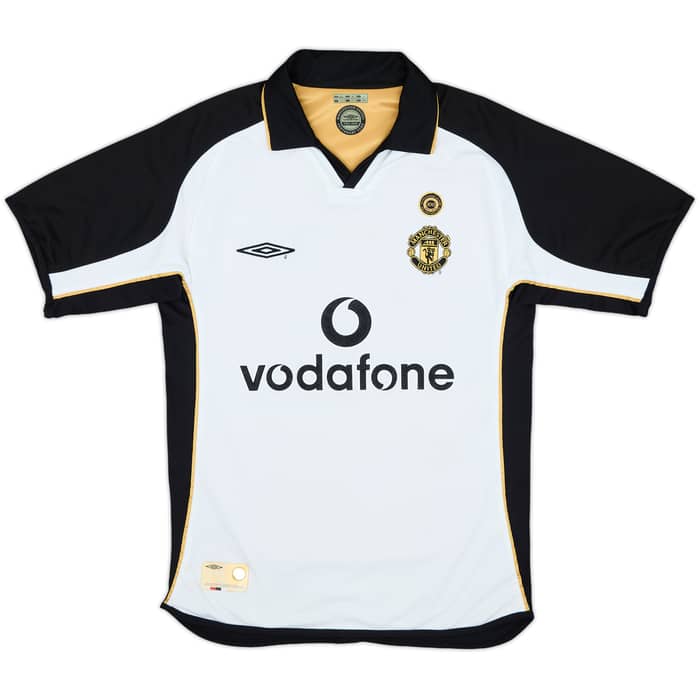 2001-02 Manchester United Centenary Away/Third Shirt Scholes #18 - 5/10 - (S)