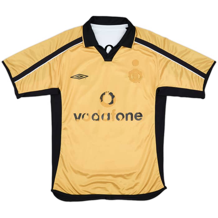 2001-02 Manchester United Centenary Away/Third Shirt Scholes #18 - 5/10 - (S)