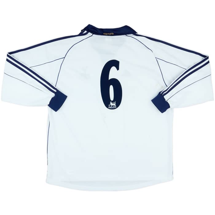 1999-01 Tottenham Match Issue Home L/S Shirt #6