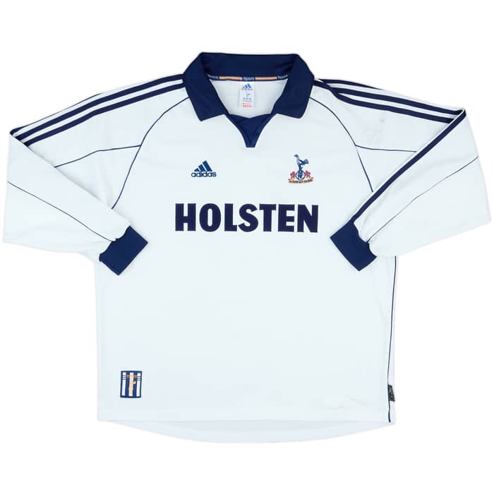 1999-01 Tottenham Match Issue Home L/S Shirt #6