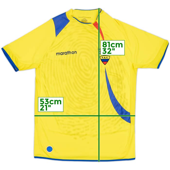 2009-10 Ecuador Home Shirt - 8/10 - (XL)
