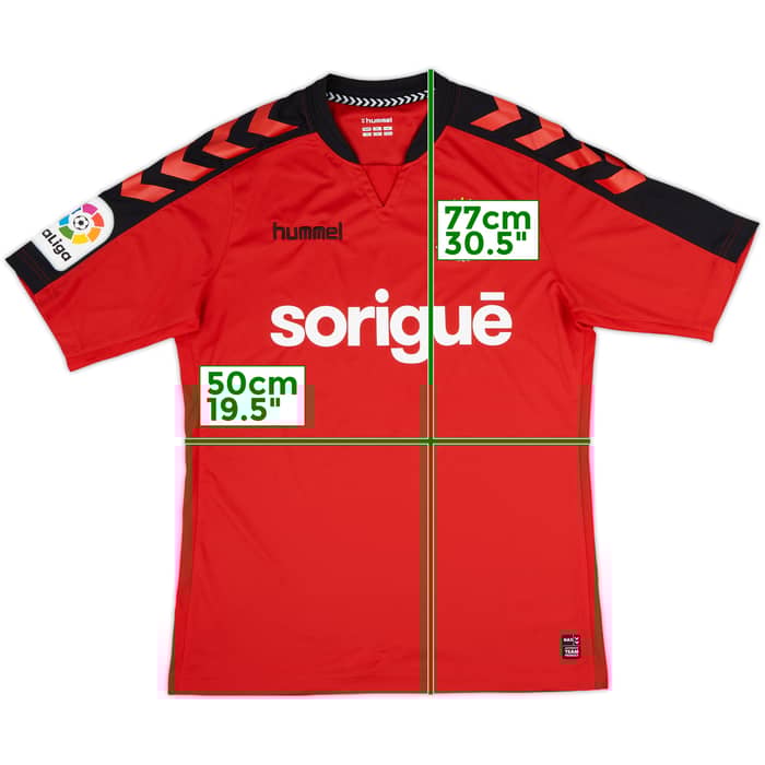 2016-17 Gimnnastic de Tarragona Home Shirt - 10/10 - (M)