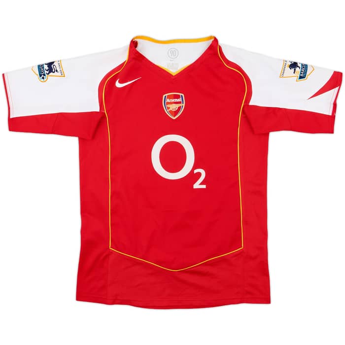 2004-05 Arsenal Home Shirt Fabregas #15 - 8/10 - (XL.Boys)