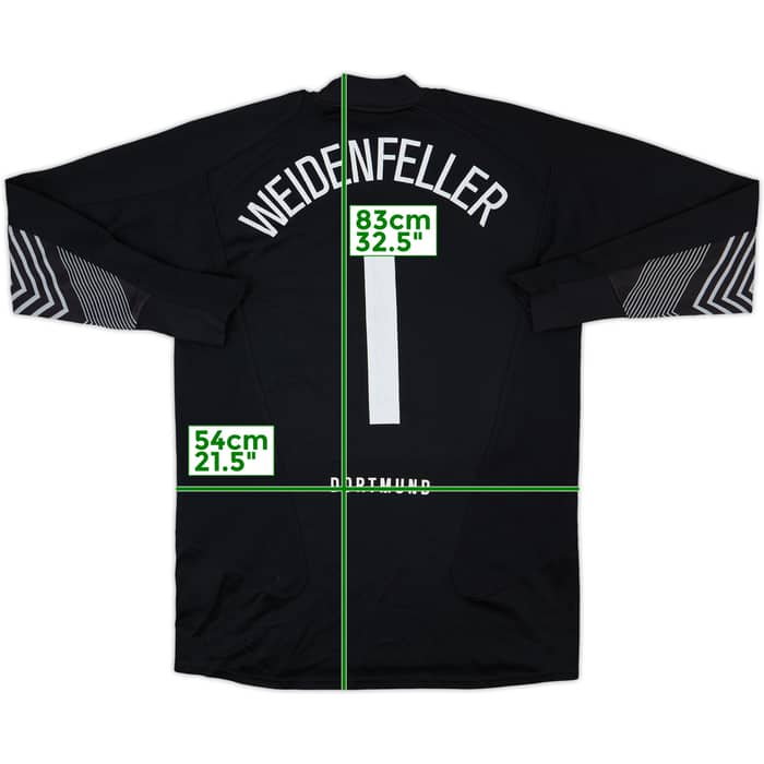 2005-06 Borussia Dortmund GK Shirt Weidenfeller #1 - 8/10 - (L)