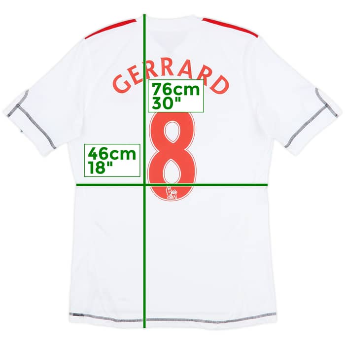 2009-10 Liverpool Third Shirt Gerrard #8 - 8/10 - (S)