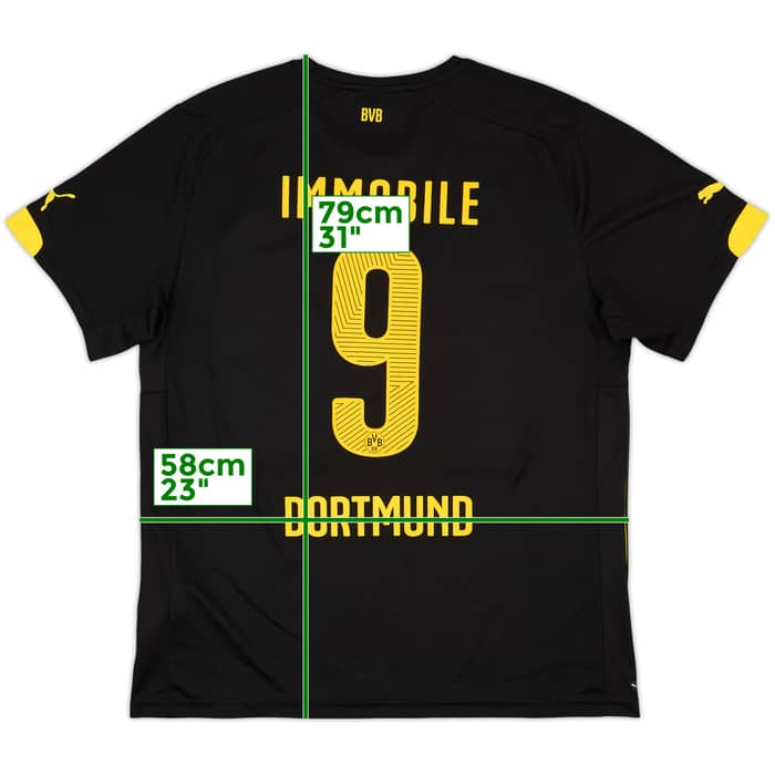 2014-16 Borussia Dortmund Away Shirt Immobile #9 - 8/10 - (XL)