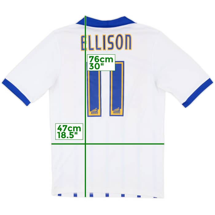 2011-12 Morecambe Away Shirt Ellison #11 - 7/10 - (M)