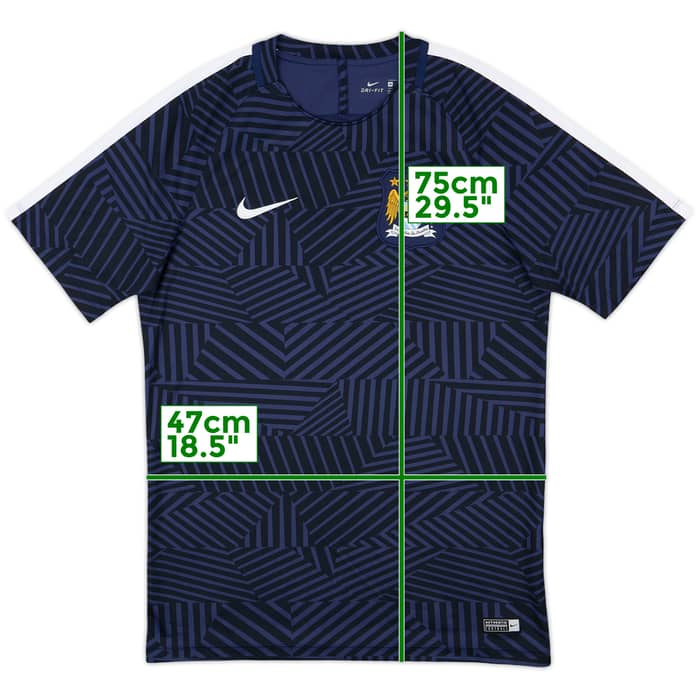 2015-16 Manchester City Nike Training Shirt - 9/10 - (M)