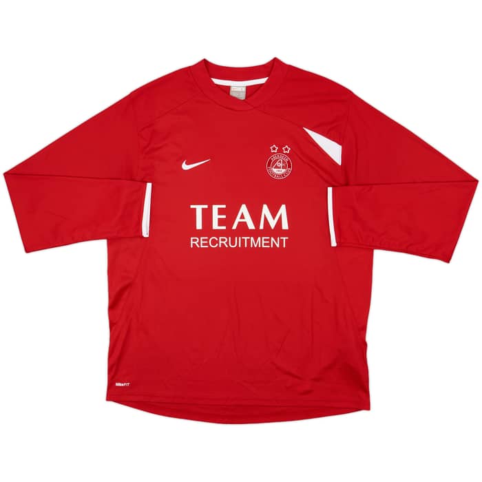 2008-09 Aberdeen Home L/S Shirt - 10/10 - (L)