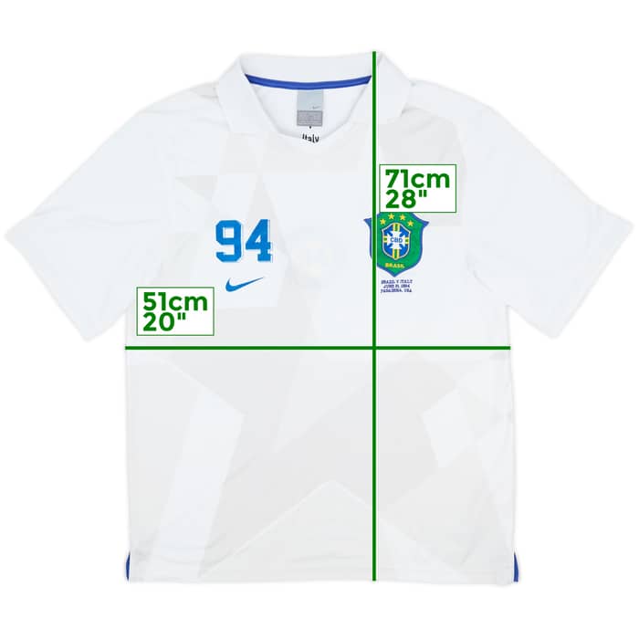 2005 Brazil Nike 'v Italy 1994' Celebrative Shirt - 9/10 - (M)