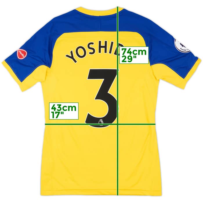 2018-19 Southampton Away Shirt Yoshida #3 - 9/10 - (M)