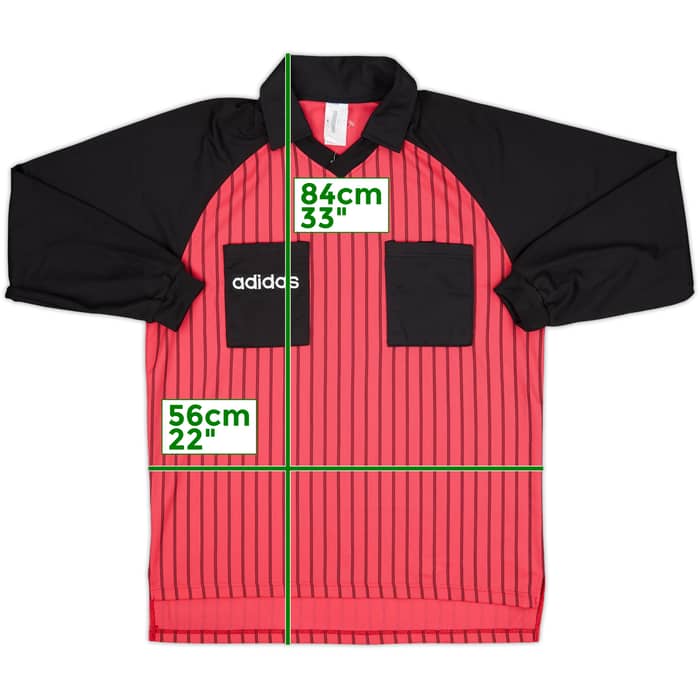 1990s adidas Template Referee L/S Shirt - 9/10 - (M)