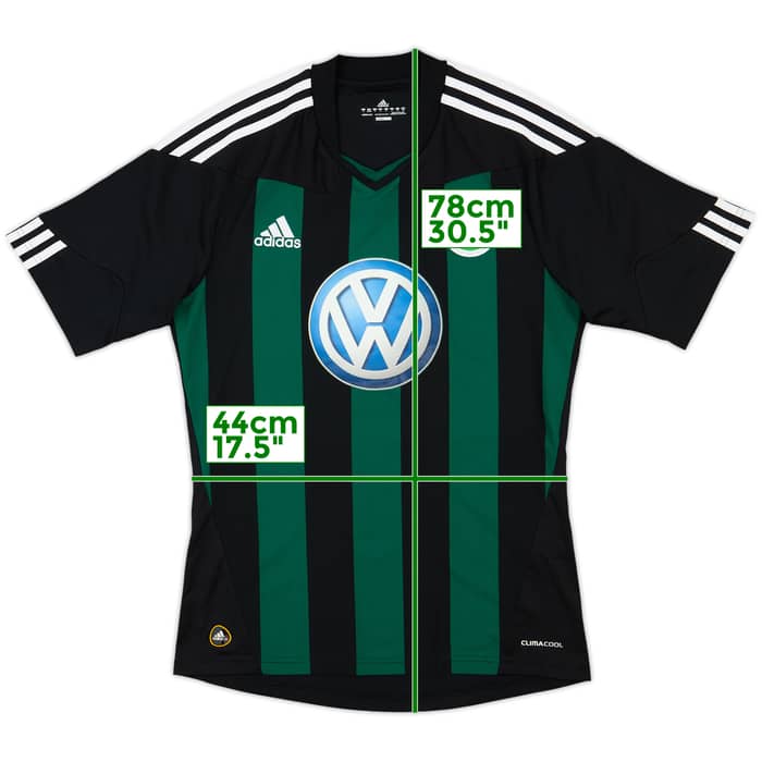 2010-11 Wolfsburg Away Shirt - 7/10 - (S)